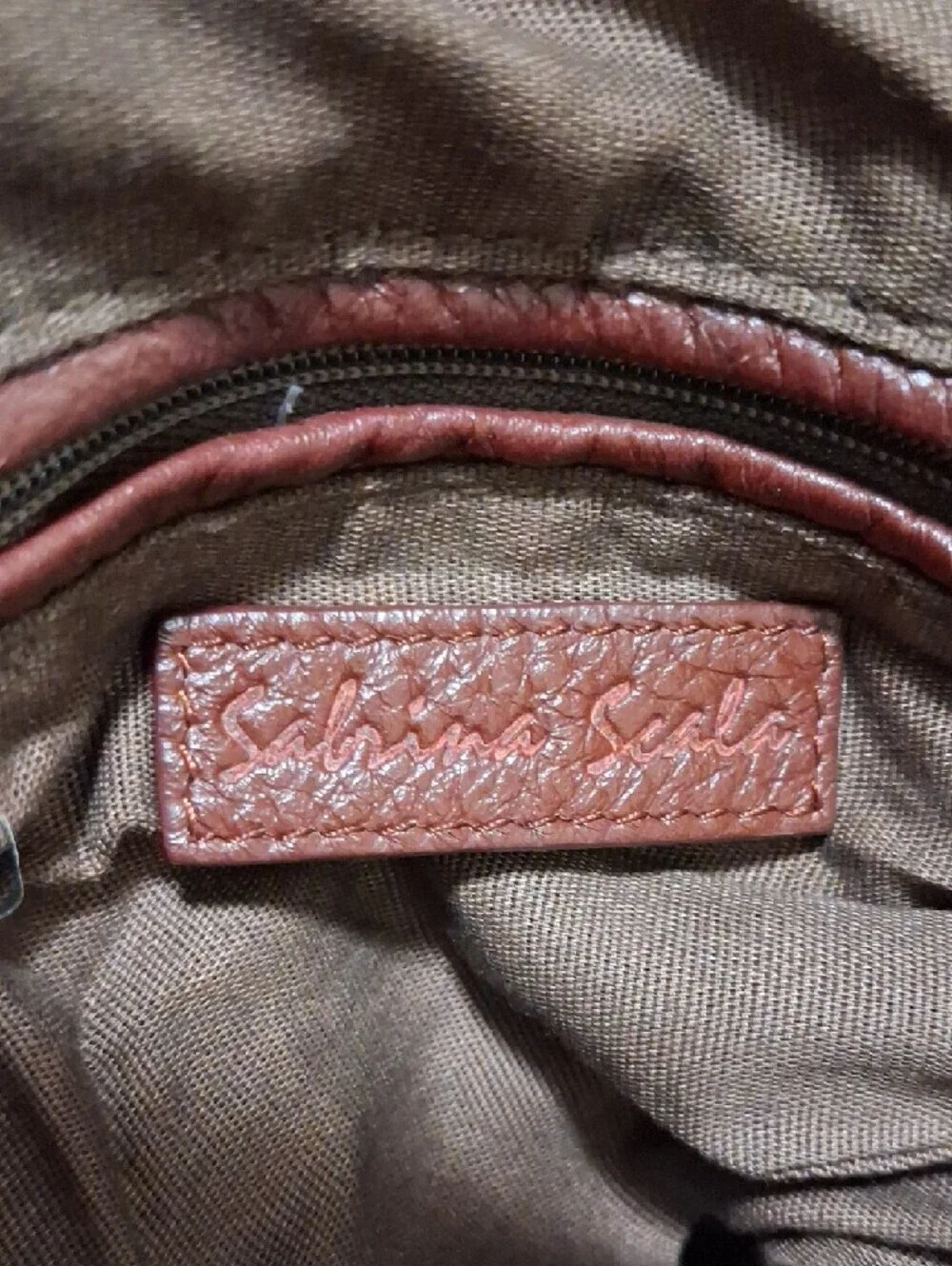 Everyday Woven-Handle Tote in Rich Chestnut Brown